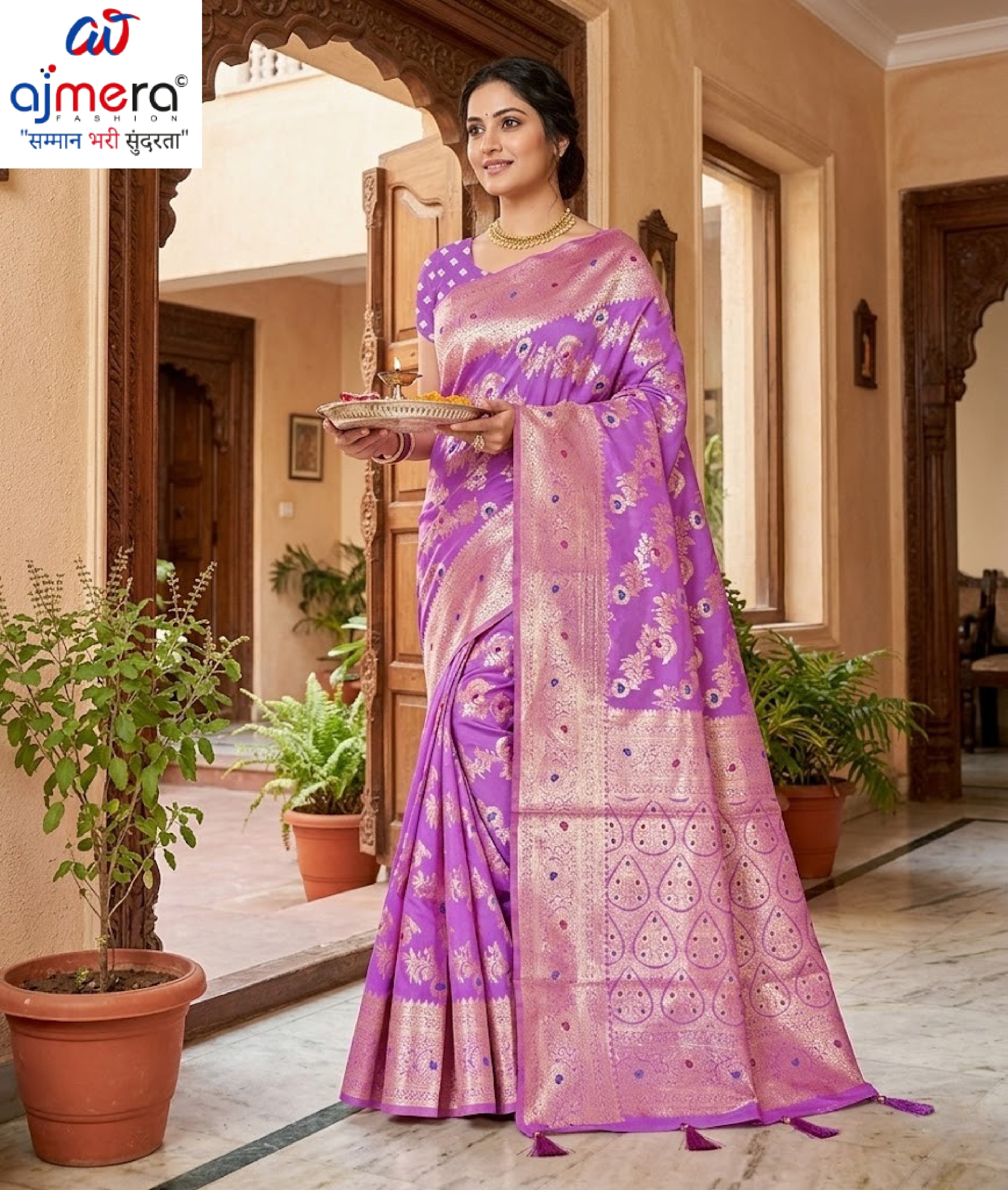 Premium Craft Jacquard Silk Saree With Blouse Piece | TUL-CLEAR SILK VOL-102