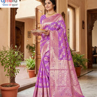 Premium Craft Jacquard Silk Saree With Blouse Piece | TUL-CLEAR SILK VOL-102