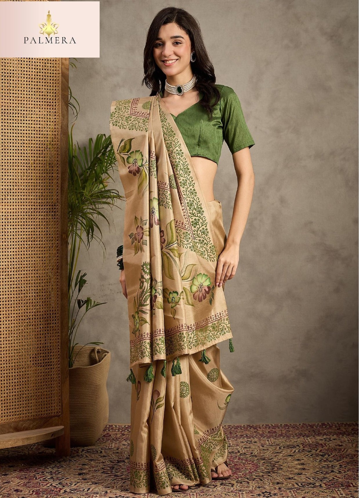Palmera Saree Manufacturer and Palmera Saree Supplier | ALL-PANKHURI VOL-01
