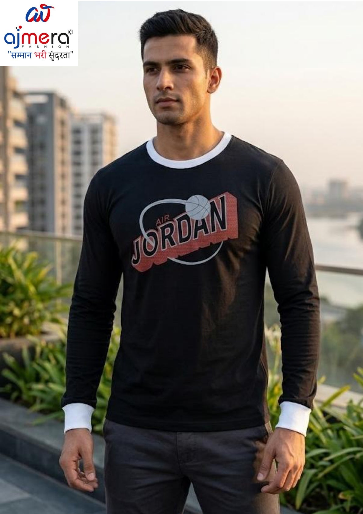 Premium Men's T-Shirt for Casual & Daily Wear | SAH-1107-M