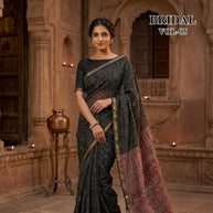 Designer Printed Saree with Blouse Piece for Special Occasions  | RMF-BRIDAL VOL-5