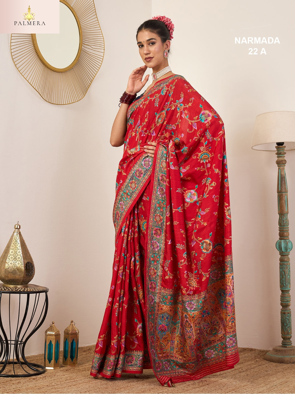 Palmera Saree Wholesaler and Palmera Saree Supplier | ALL-NARMADA-22