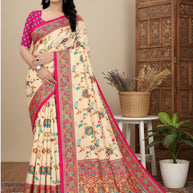 Ganga Silk Saree with Blouse for Premium Ethnic and Designer Wear | ALL-GANGA-31