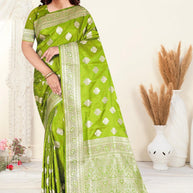 Versatile Rapier Silk Matching Saree With Blouse Piece | VDX-MUSKAN SILK