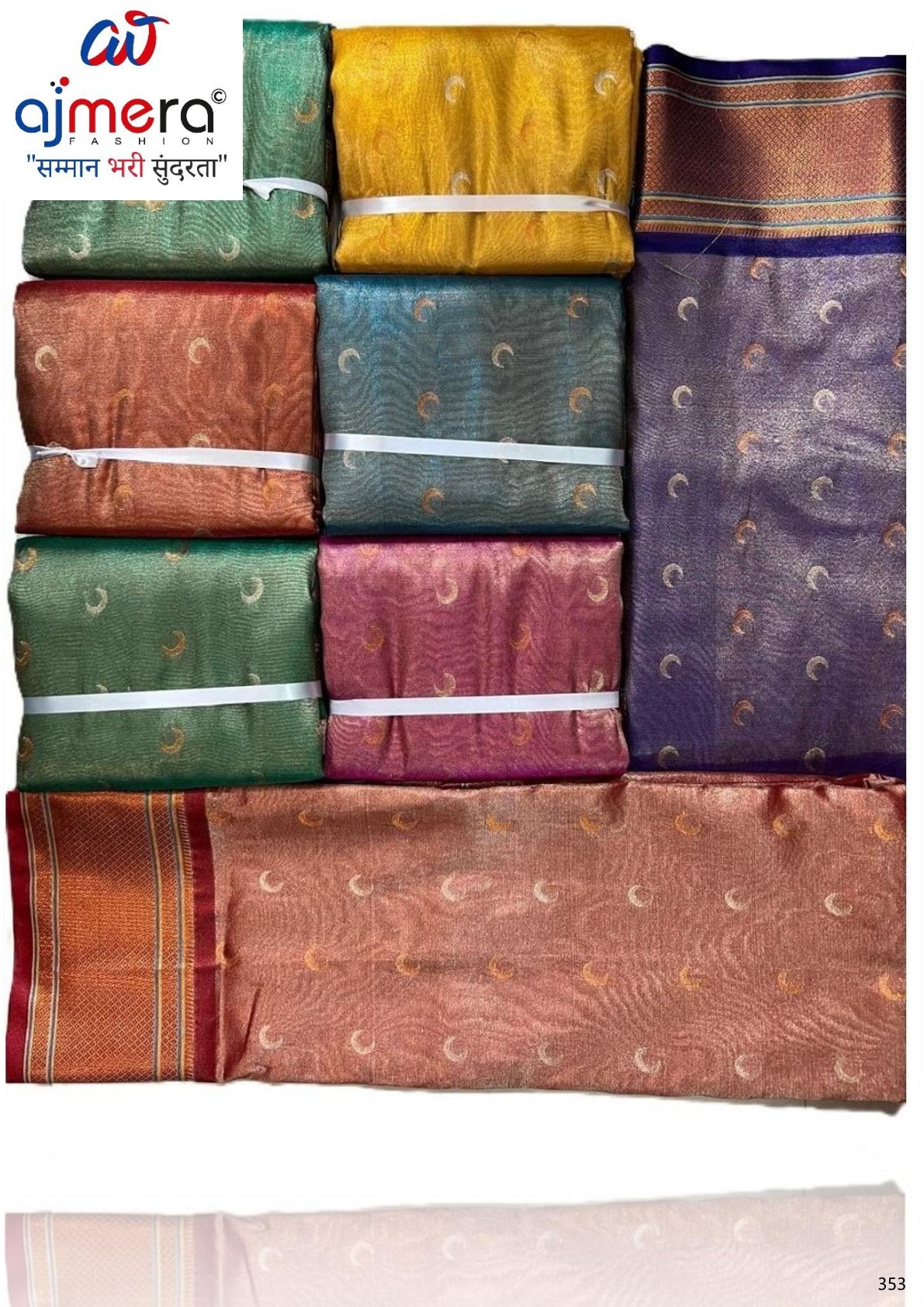 Premium Jacquard Silk Saree with Matching Blouse Piece for Ethnic Celebrations | WON-REWA TISSUE