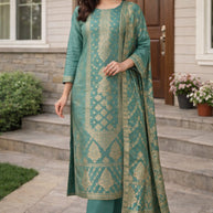 Premium Viscose Unstitched Suit Set | VAS-SARGUN-6