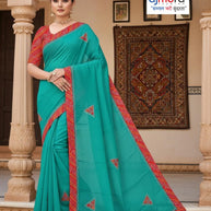 Saree Manufacturer in Surat with Blouse Piece for Premium Ethnic and Traditional Wear | RAL-BHOOL BHULAIYAA