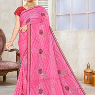 Graceful Printed Saree with Blouse Piece for Modern Ethnic Fashion  | SNR-LIBERTY