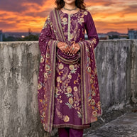 Ladies Cotton Unstitched Suit | VAS-BOSCO