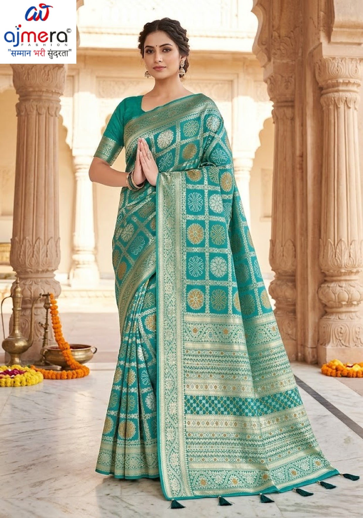 Rich Jacquard Silk Saree with Blouse Piece for Sophisticated Ethnic Style | TUL-PREM PAKHI SILK VOL-02