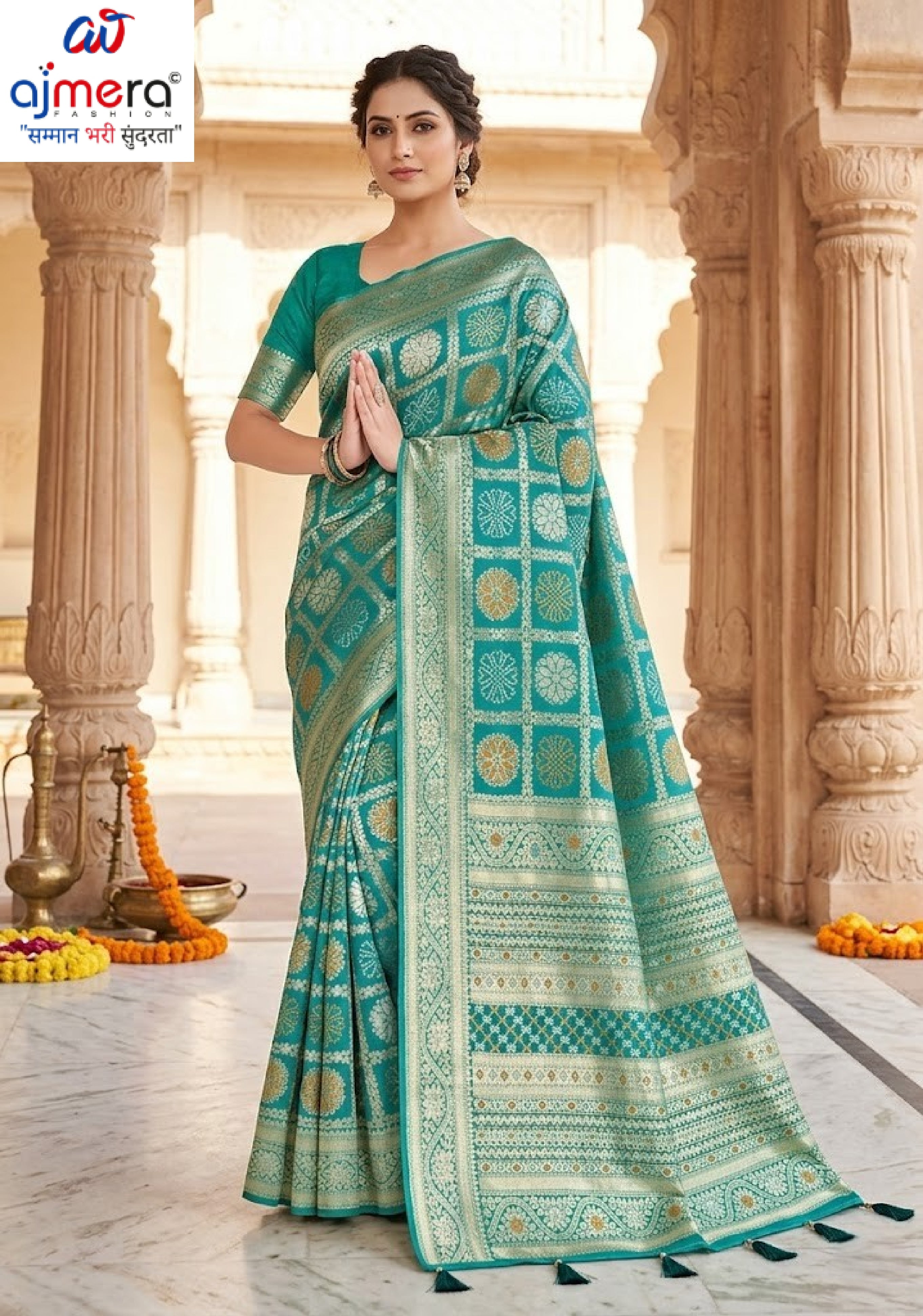 Rich Jacquard Silk Saree with Blouse Piece for Sophisticated Ethnic Style | TUL-PREM PAKHI SILK VOL-02
