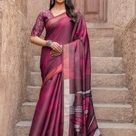Chitralekha Tussar Saree with Blouse for Premium Ethnic and Designer Wear | ALL-CHITRALEKHA VOL-01