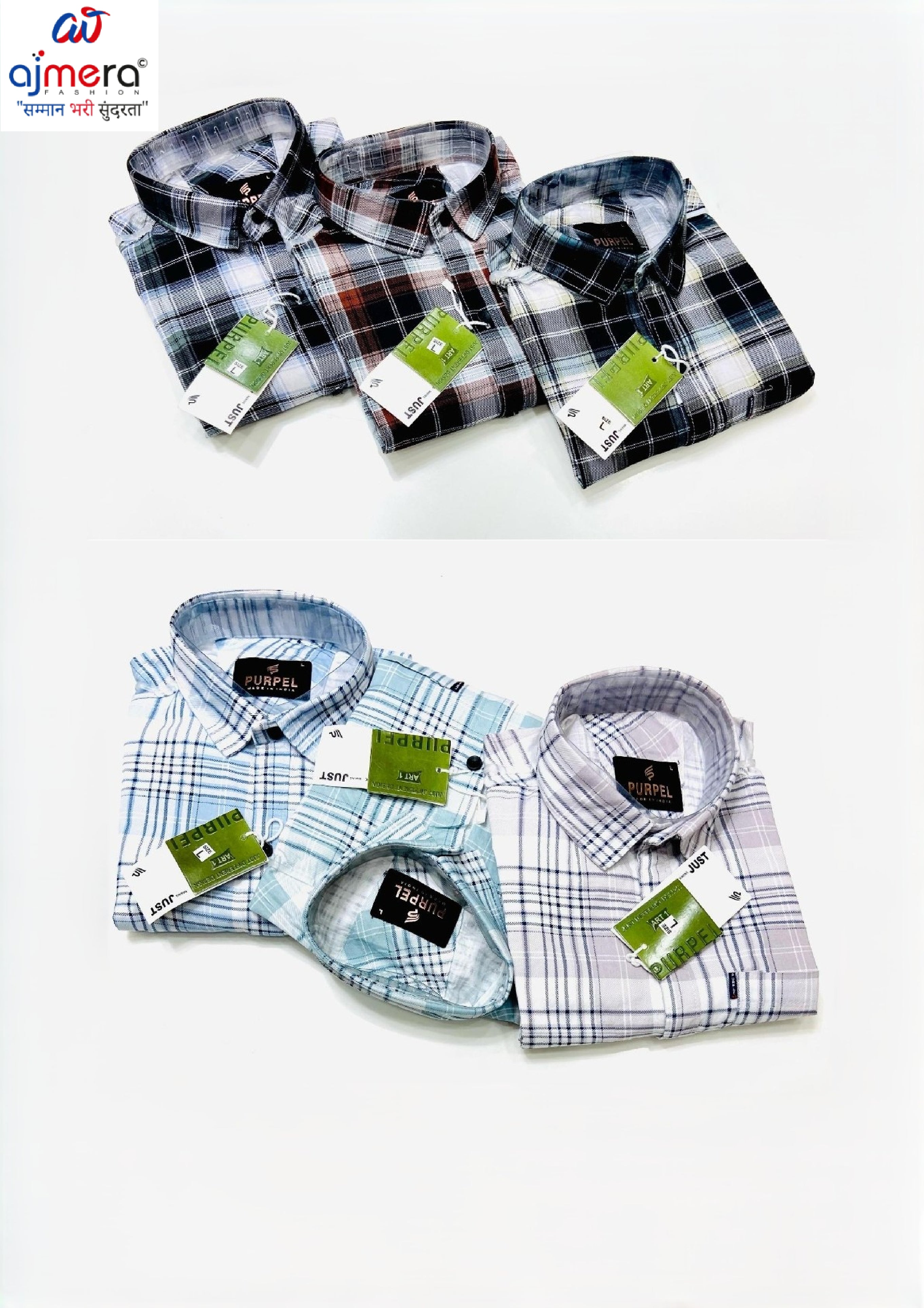 Mens Shirt Manufacturer India for Bulk Orders | MRS-LAFER CHEX