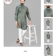 Premium Men's Kurta & Payjama for Wedding & Festive Wear | SNA-MKP11951