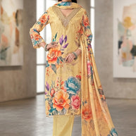 Premium Viscose Unstitched Suit Set | VAS-KITTY-3