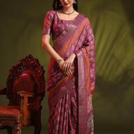 Holland Silk Handloom Silk Saree with Blouse for Premium Ethnic and Traditional Wear | ALL-HOLLAND SILK-04
