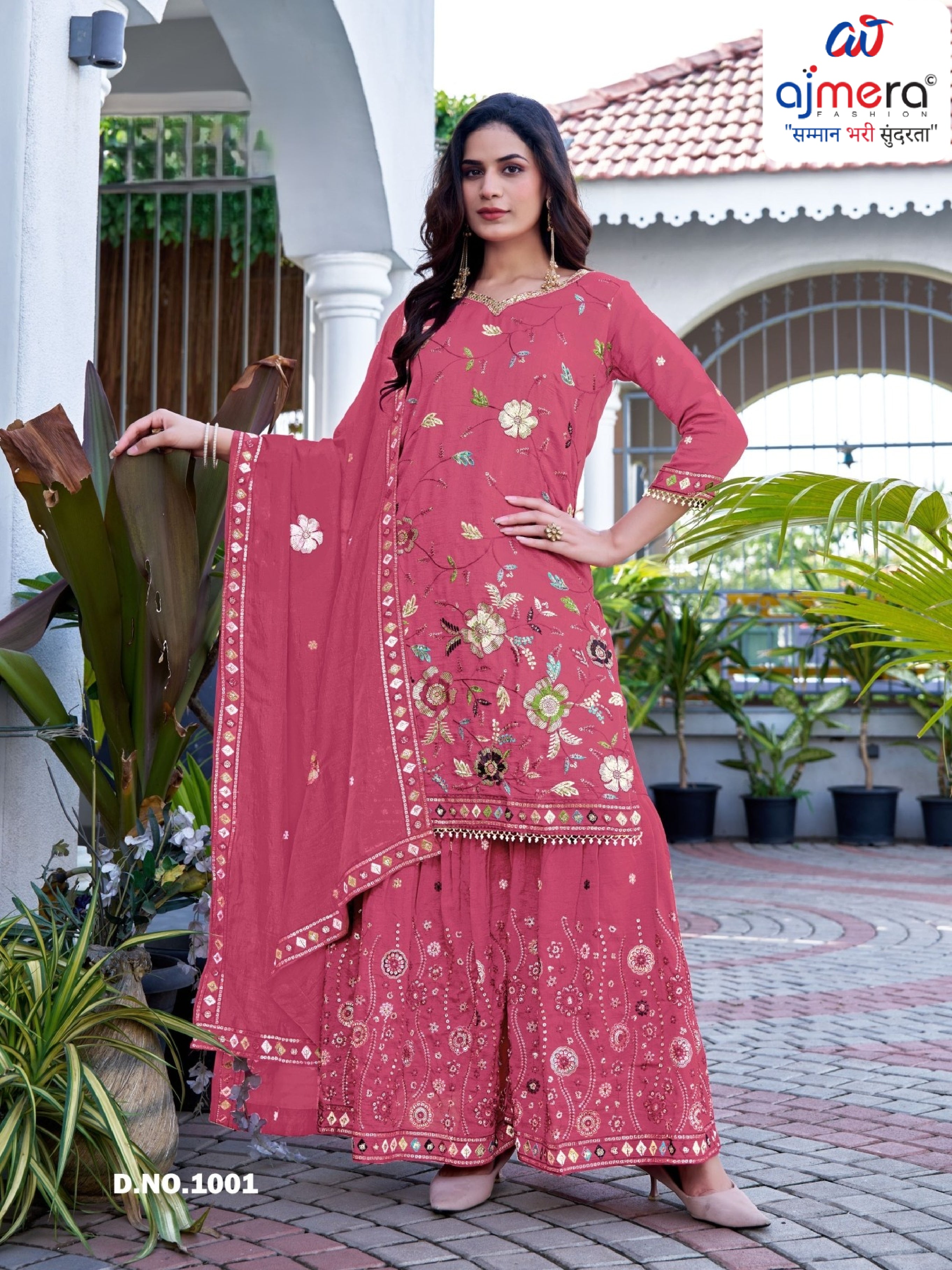 Designer Elegant Ethnic Kurti Set for Women | TOS-NILOFAR