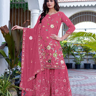 Designer Elegant Ethnic Kurti Set for Women | TOS-NILOFAR