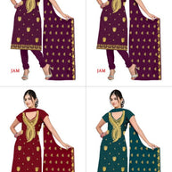 Elegant Jaam Premium Unstitched Suit Material | RPY-RIVER SPACE-5