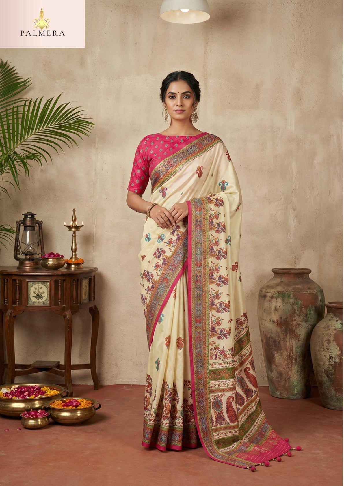 Ganga Silk Saree with Blouse for Premium Ethnic and Designer Wear | ALL-GANGA-29