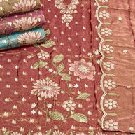 Premium Viscose Unstitched Suit Set | AAR-ZURI