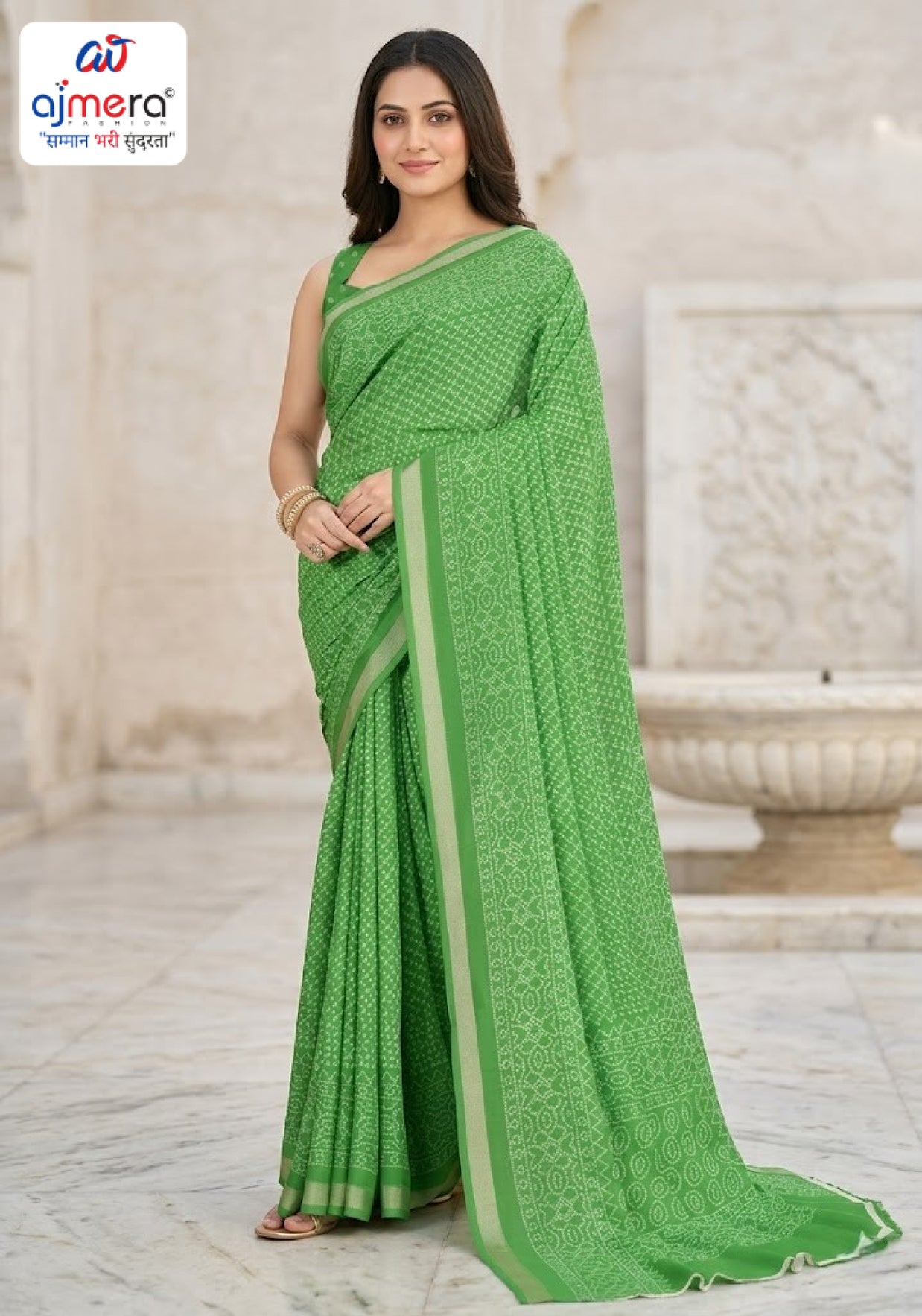Stylish Printed Saree with Blouse Piece for Traditional Celebrations | RMF-PARI VOL-7