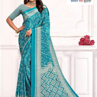 Versatile Rapier Silk Matching Saree With Blouse Piece | TWS-SPLASH-14