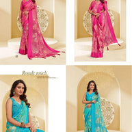Trendy Printed Saree with Blouse Piece for Women’s Ethnic Wardrobe  | RDD-RUHANI