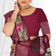 Graceful Printed Saree with Blouse Piece for Modern Ethnic Fashion  | RDD-VARSHINI VOL-05
