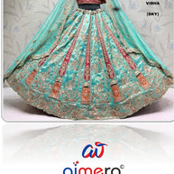 Fancy Embroidery Lehenga Choli Manufacturer Supplier Exporter|ADD-VIBHA