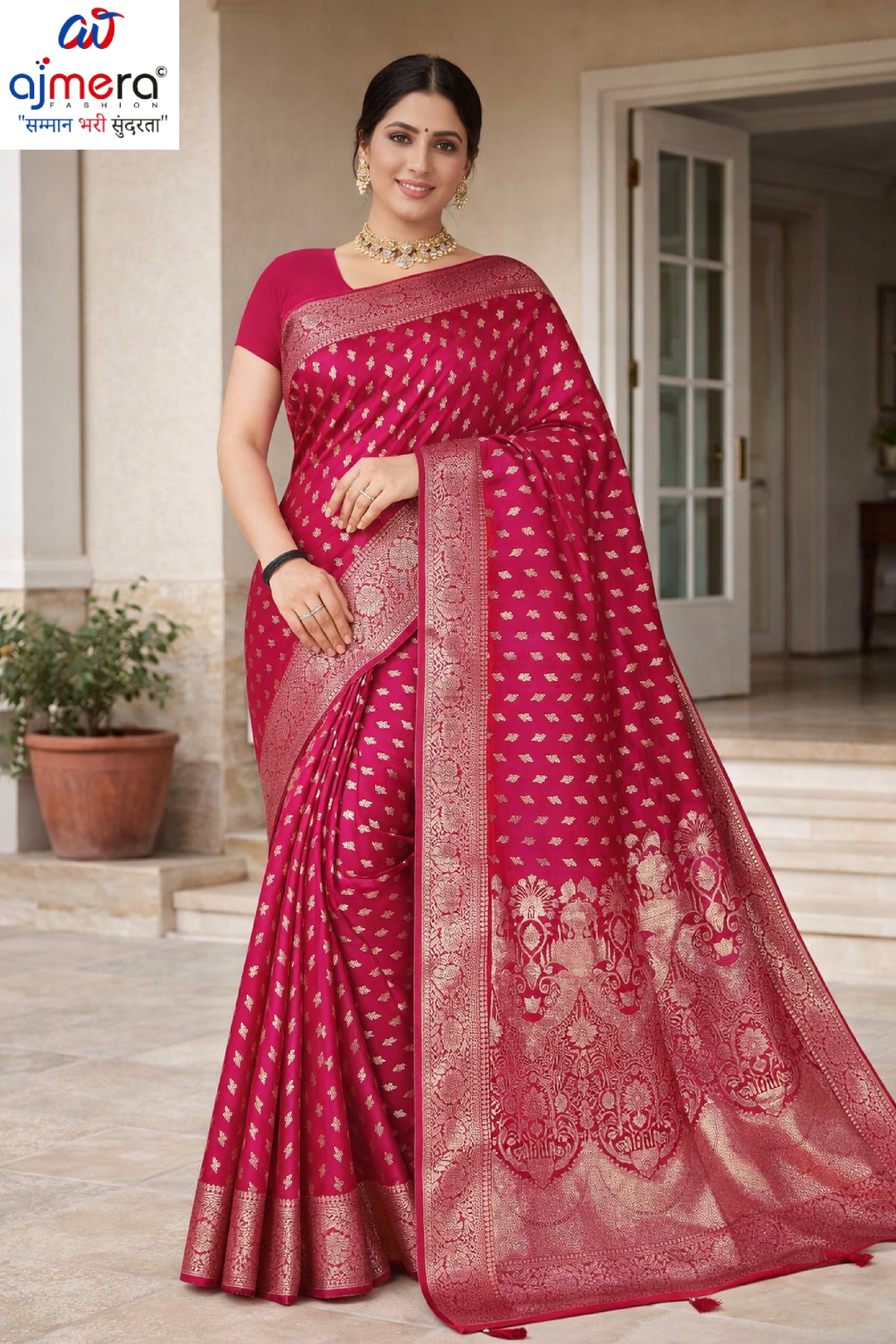 Designer Jacquard Silk Saree with Blouse Piece for Traditional Occasions | TUL-VEERA SILK VOL-20