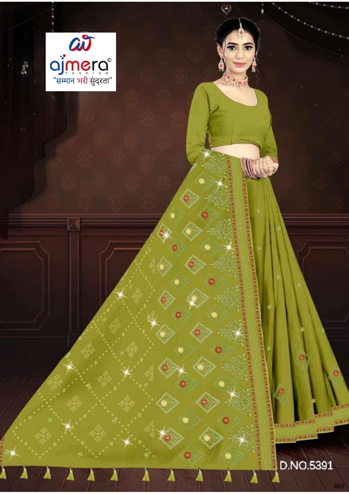Premium Cotton Saree with Without Blouse for Premium Ethnic and Traditional Wear | PJA-MISS WORLD