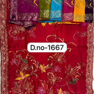 Handwork Heritage Saree Manufacturer and Handwork Heritage Saree Supplier | SXS-1667