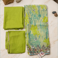 Exclusive Organza Unstitched Suit Set | KVV-JAIPURI BLAST VOL-2