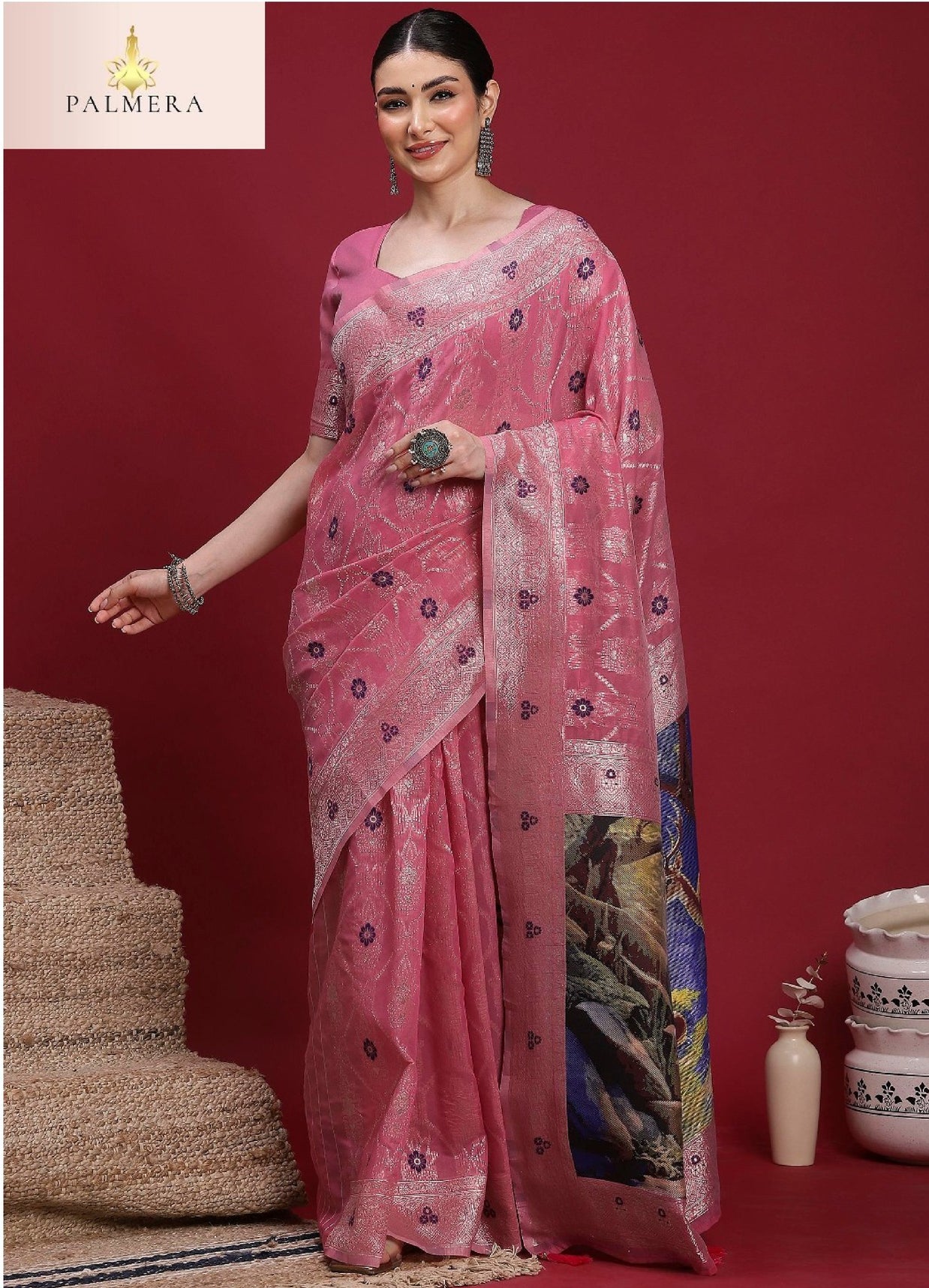 Palmera Saree Wholesaler and Palmera Saree Supplier | ALL-VANAYA-02