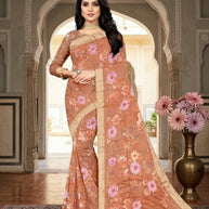 Trendy Printed Saree with Blouse Piece for Women’s Ethnic Wardrobe | SSR-YUKTI-A