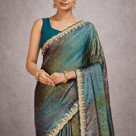 Contemporary Printed Saree with Blouse Piece for Premium Wear | RDD-MELLISA
