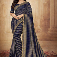 Classic Printed Saree with Blouse Piece for Timeless Traditional Style | JS-CHARKHA