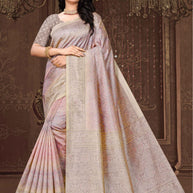 Premium Cotton Saree with Blouse Piece for Premium Ethnic and Traditional Wear | PUT-DILRUBA