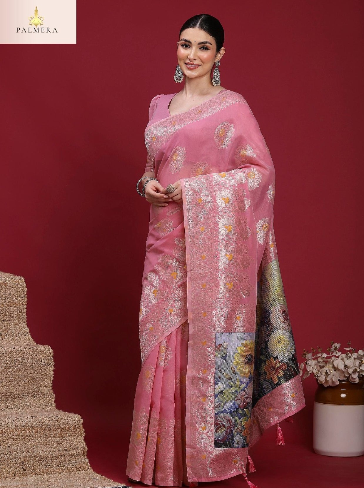 Palmera Saree Wholesaler and Palmera Saree Supplier | ALL-VANAYA-06