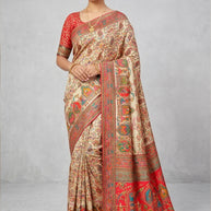 Graceful Border Jacquard Silk Saree With Blouse Piece | PGT-NIYA
