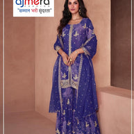 Elegant Chinon Ready-to-Wear Stitched Suit | FID-5297