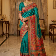Fine Craft Jacquard Silk Saree With Blouse Piece | STZ-ADHYA