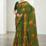 Trendy Printed Saree with Blouse Piece for Women’s Ethnic Wardrobe | PRM-BREZZA