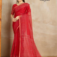 Premium Printed Saree with Matching Blouse Piece for Ethnic Elegance  | RMF-NAKHRALI VOL-4
