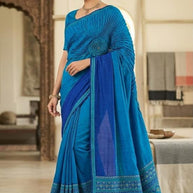Graceful Printed Saree with Blouse Piece for Modern Ethnic Fashion  | SSR-HOSHIAR