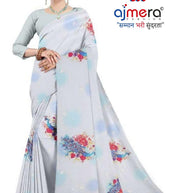 Chic Printed Saree without Blouse for Sophisticated Ethnic Style | TD-HONDA