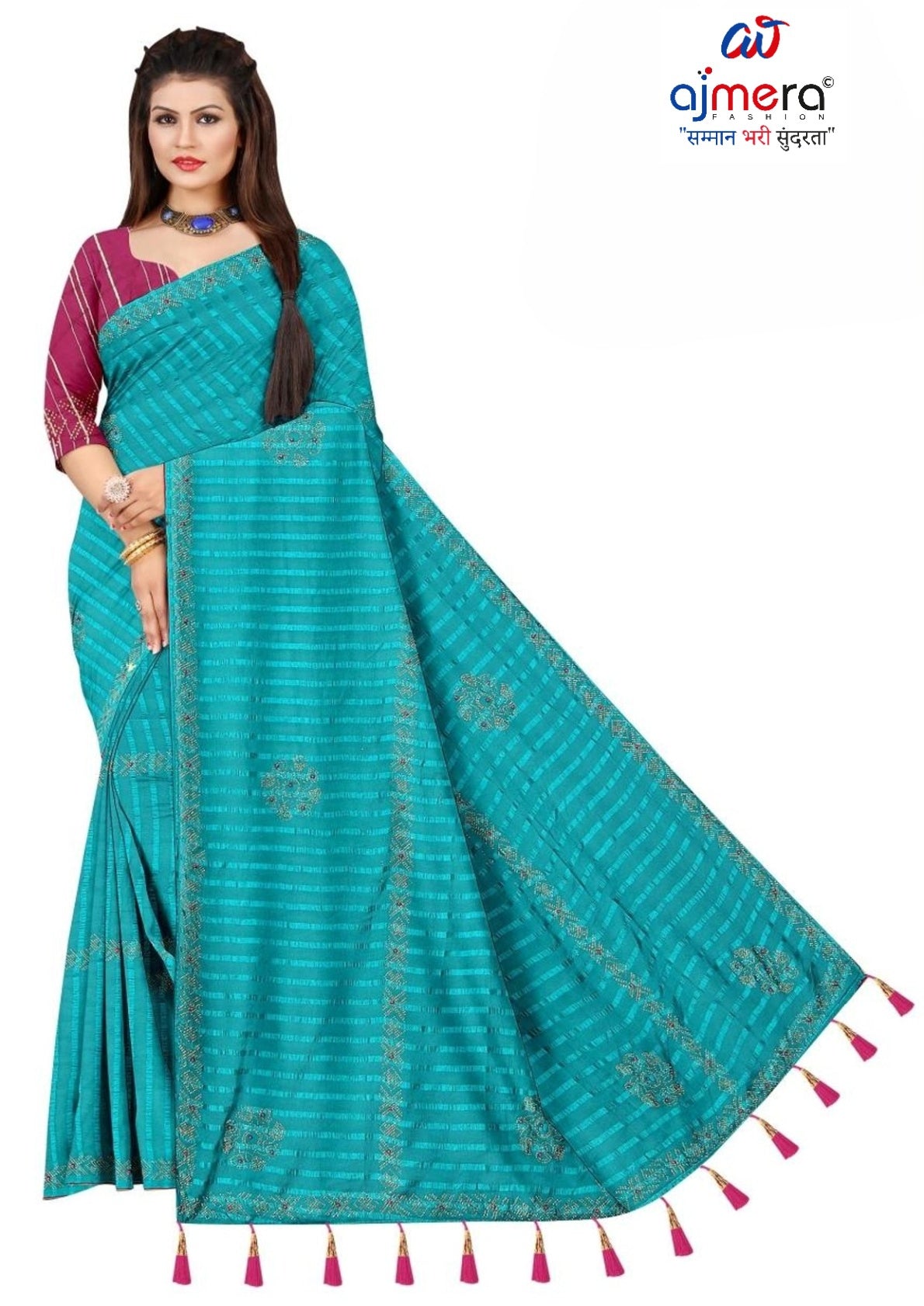 Saree Wholesale Supplier India with Blouse Piece for Premium Ethnic and Traditional Wear | RAL-VAN