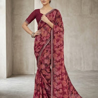 Contemporary Printed Saree with Blouse Piece for Premium Wear  | RDD-MANVI