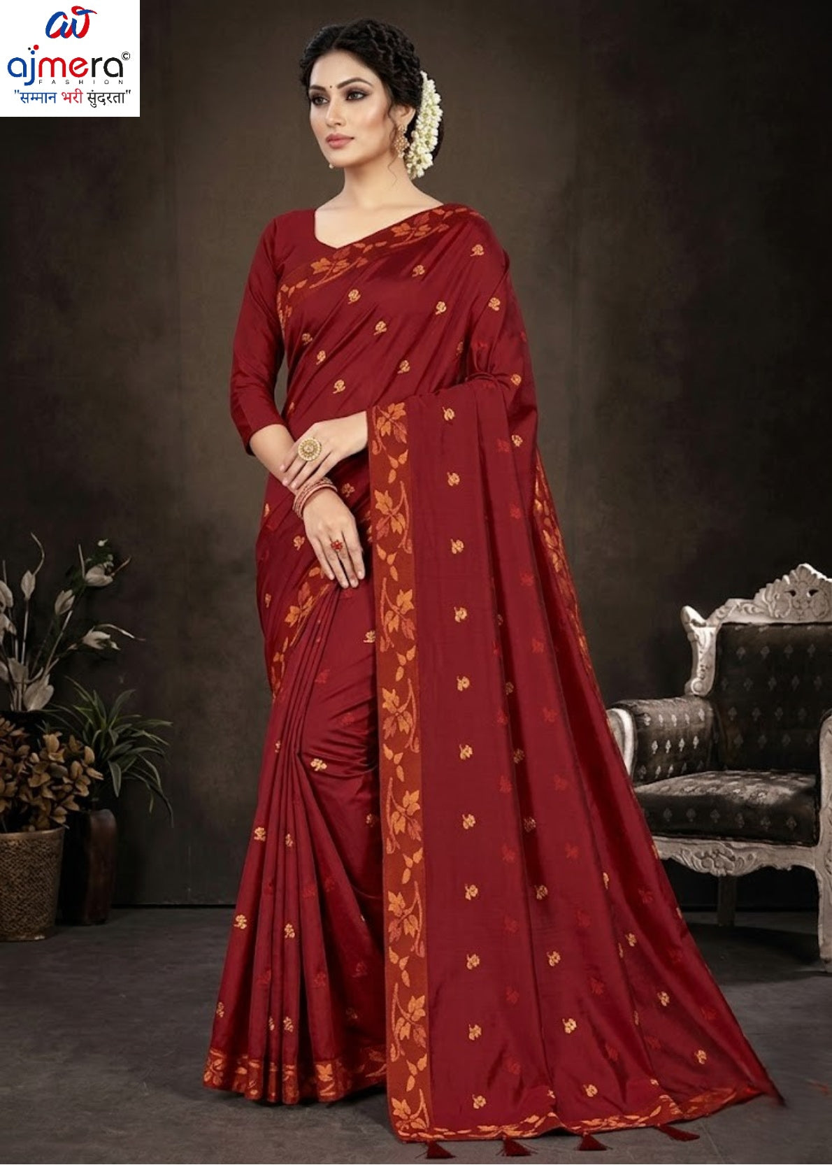 Cotton Saree with Without Blouse for Premium Ethnic and Traditional Wear | PJA-MEHAR